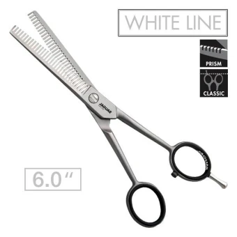 Jaguar White Line Effilierschere Satin Plus 46 6", 30 Effilierzähne 3 Jaguar White Line Effilierschere Satin Plus 46 6", 30 Effilierzähne