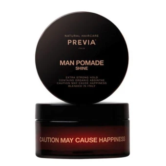 PREVIA MAN Pomade Shine 100 Ml 3 PREVIA MAN Pomade Shine 100 Ml