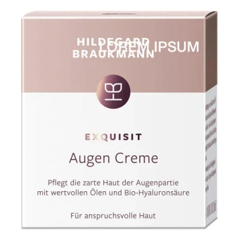 Hildegard Braukmann EXQUISIT Augen Creme 30 Ml 4 Hildegard Braukmann EXQUISIT Augen Creme 30 Ml – Bild 2