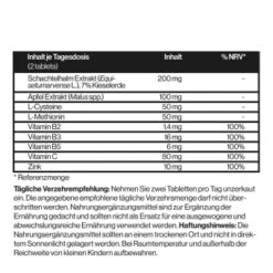 Scandinavian Biolabs Hair Nutrient Tablets 60 Stück -Modekosmetikgeschäft 1440462 Scandinavian Biolabs Hair Nutrient Tablets 60 Stueck.7c454656