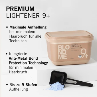 Schwarzkopf Professional BLONDME Premium Lightener 9+ 450 G 5 Schwarzkopf Professional BLONDME Premium Lightener 9+ 450 G – Bild 3